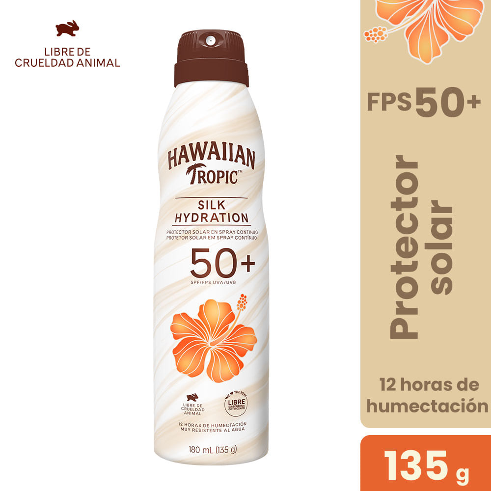 Protector Solar Hawaiian Tropic Silk Hydration FPS50+ 180ml
