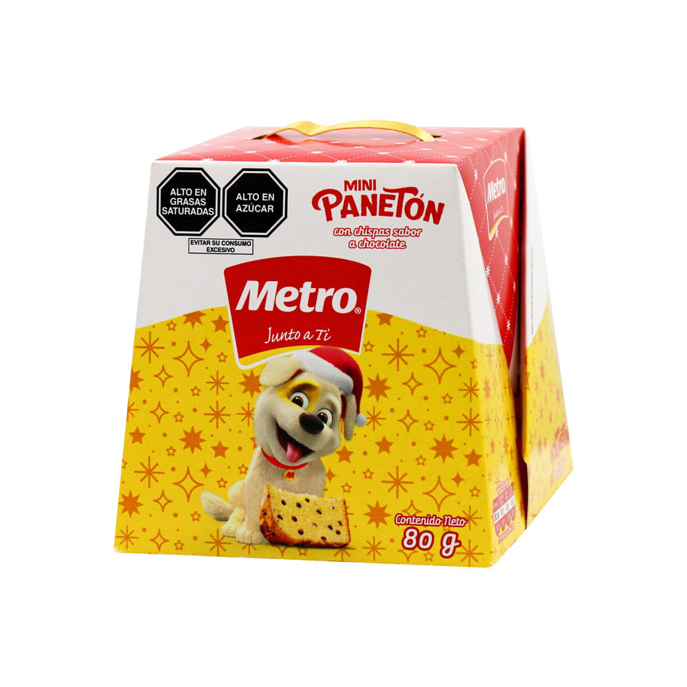 Mini Panetón Metro 80g