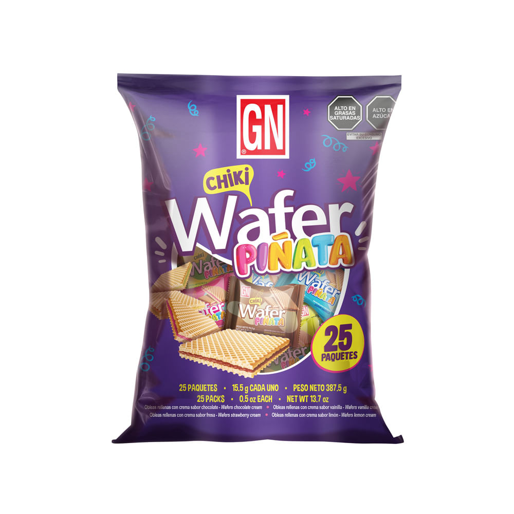 Mini Wafer Piñata GN 25un