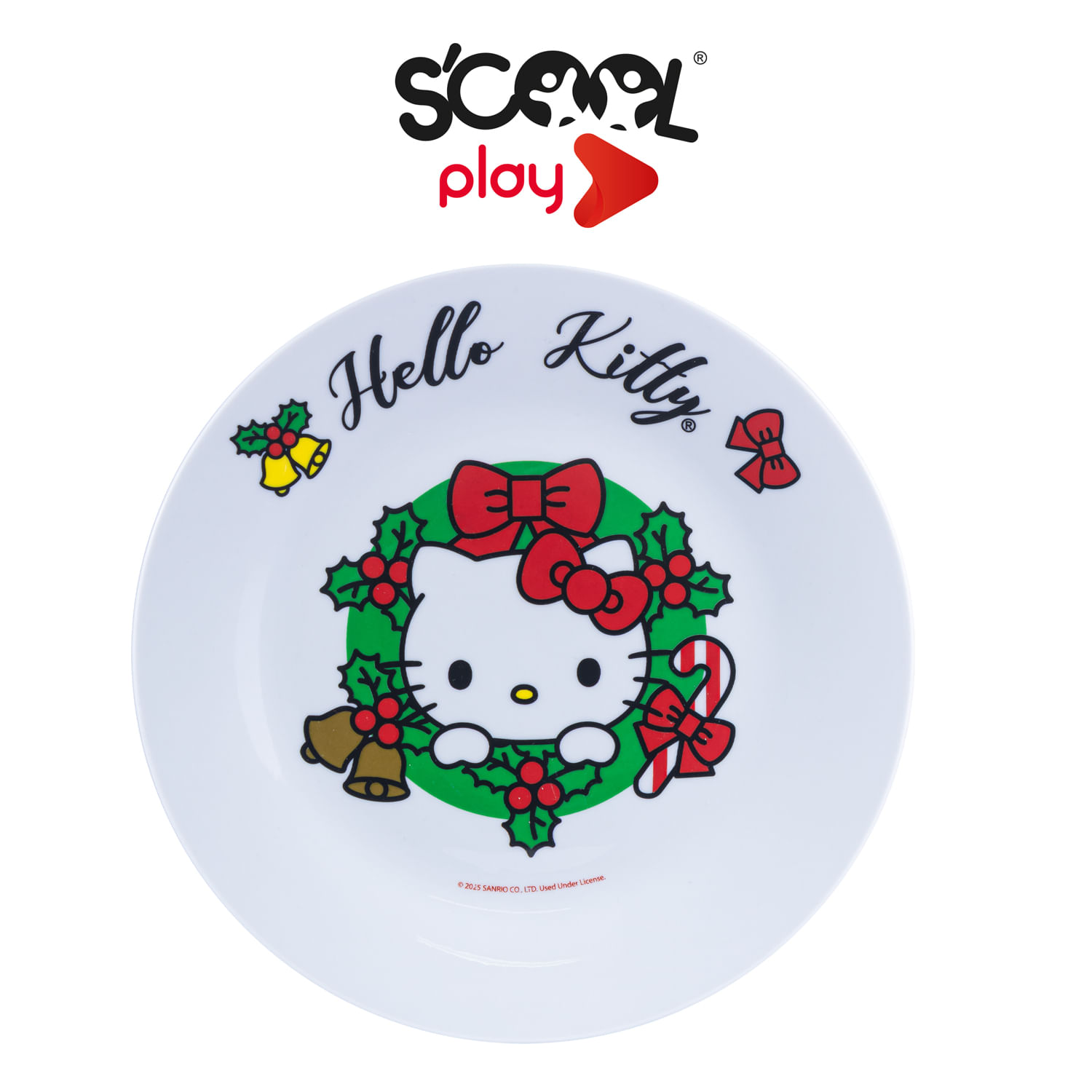Plato Play Hello Kitty Navidad 24cm