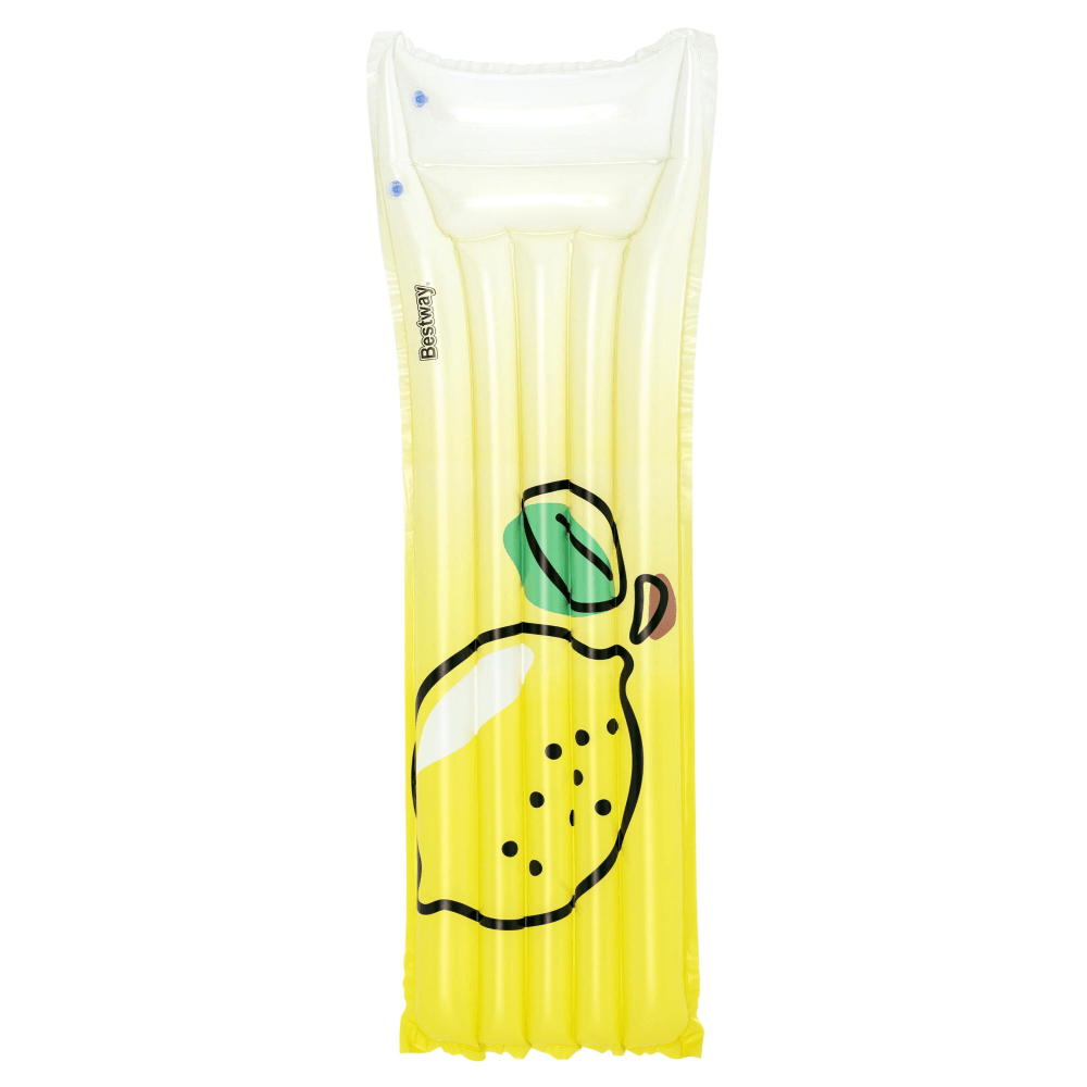 Colchoneta hinchable con diseño de limón para piscinas Fresh Squeezed de Bestway