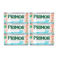 Sixpack Filete de Atún en Agua Primor 140g