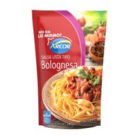 Salsa Lista Tipo Bolognesa Arcor 340g