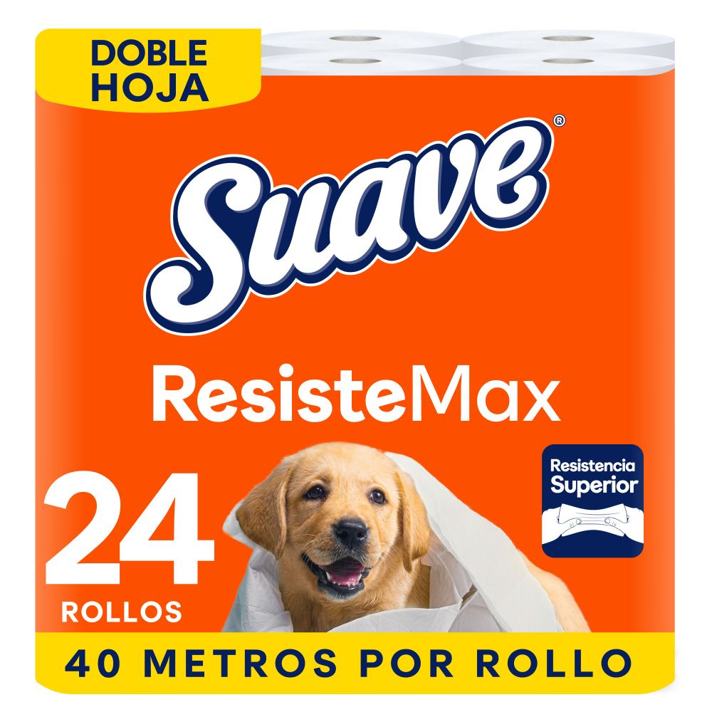 Papel Higiénico Suave Resistemax 24un