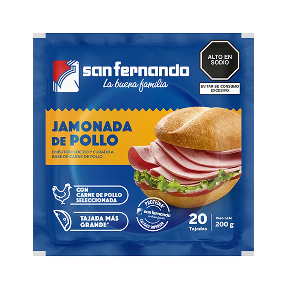 Jamonada de Pollo San Fernando 200g