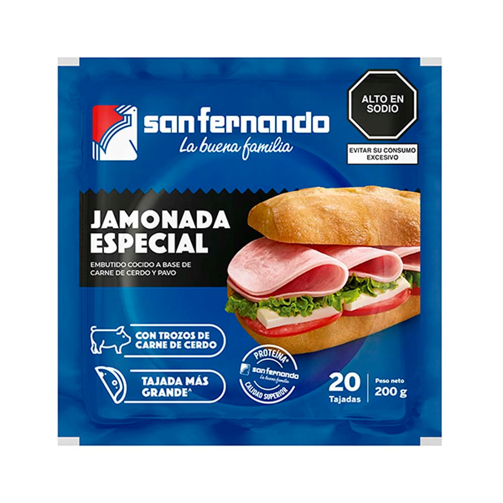 Jamonada Especial SAN FERNANDO Paquete 200g