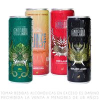 Fourpack Cerveza Artesanal Candelaria Lata 355ml