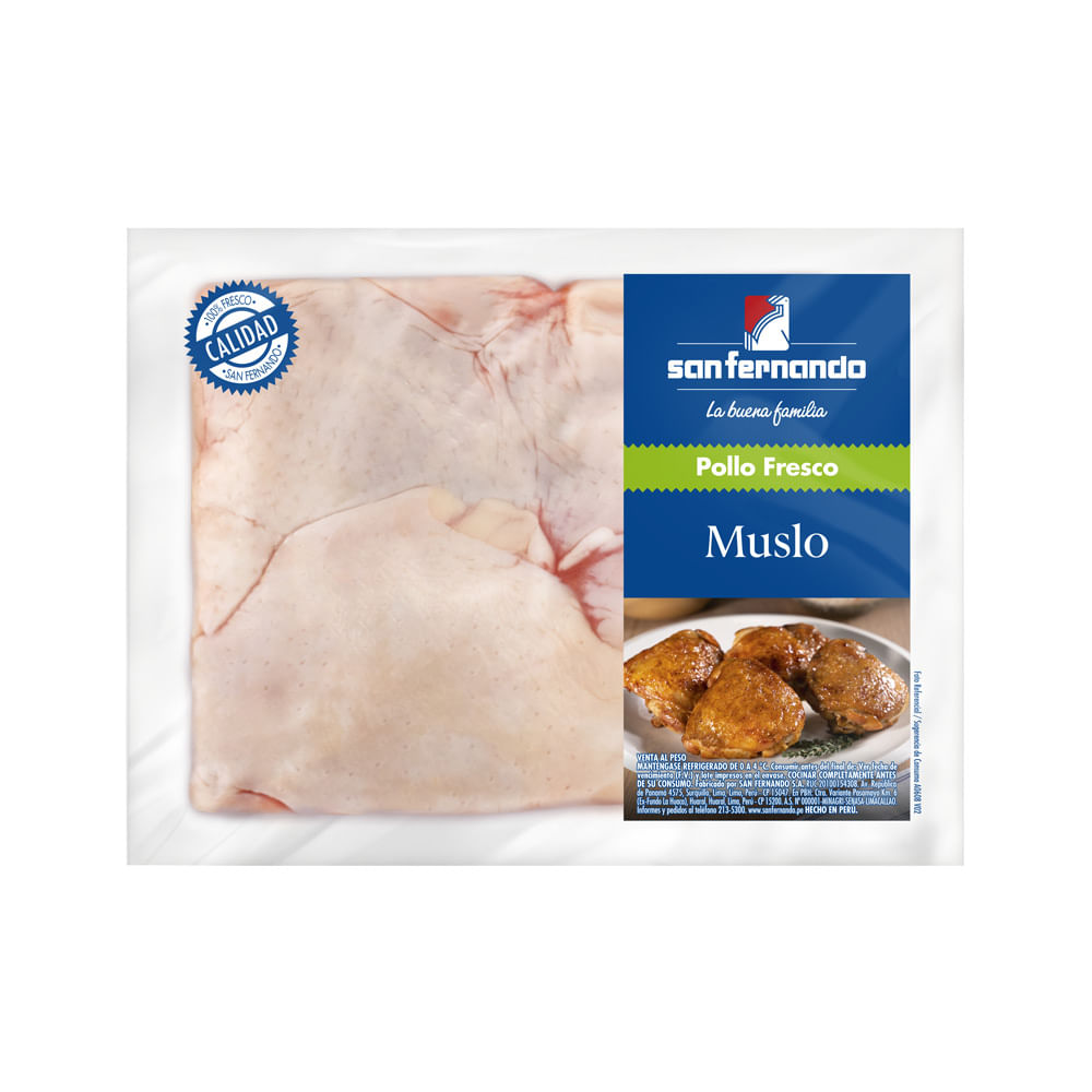 Muslo de Pollo San Fernando x kg