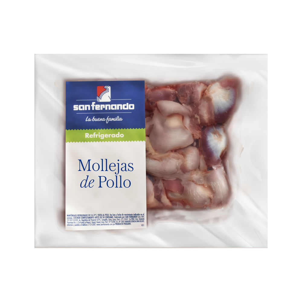 Molleja de Pollo San Fernando x kg