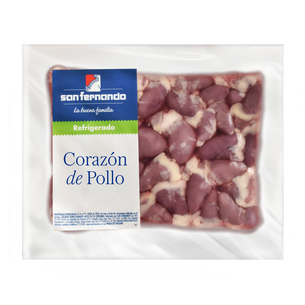 Corazón de Pollo San Fernando x kg
