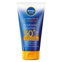 Protector Solar Nivea Sun Protege & Hidrata Acabado Invisible 150ml