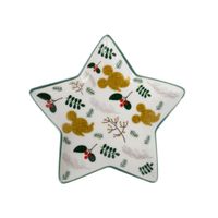 Plato Estrella Navidad 2025