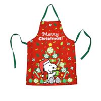 Mandil Impermeable Snoopy Navidad 2025
