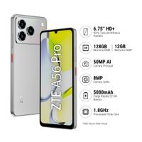 Smartphone Zte A56 Pro 4+128GB Gris