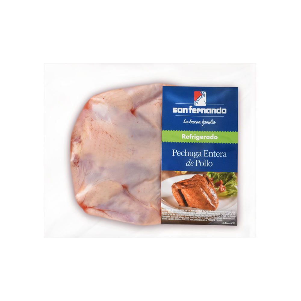 Pechuga de Pollo Entera San Fernando kg