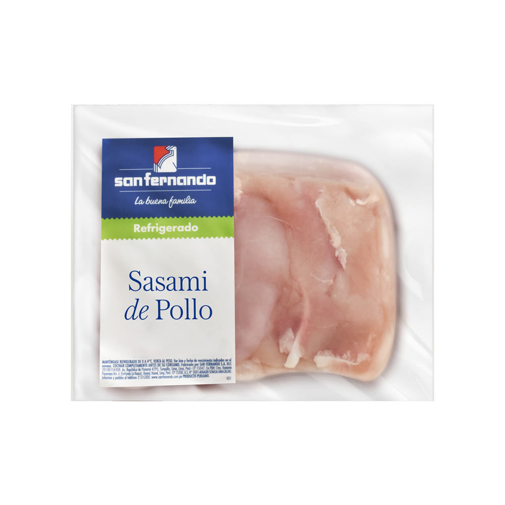 Sasami de Pollo San Fernando kg