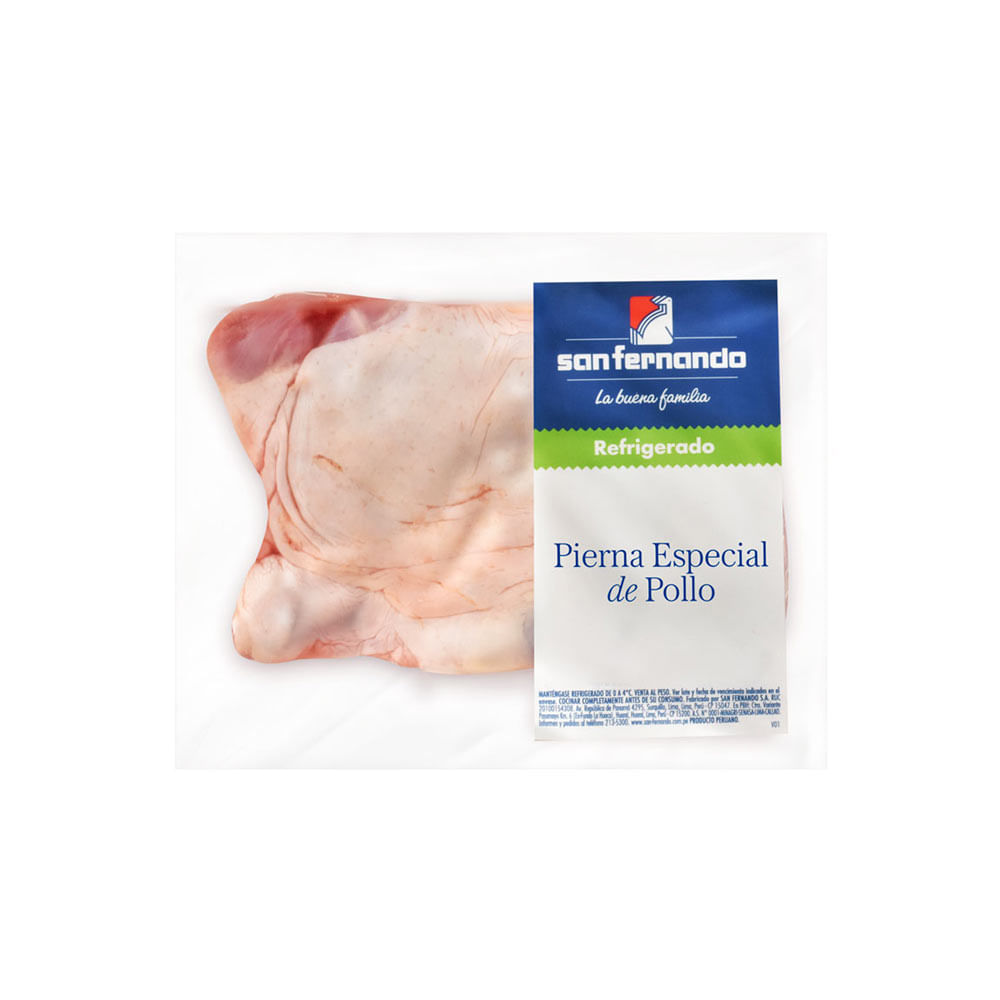 Pierna de Pollo Especial San Fernando x kg