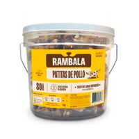 Patas de Pollo Rambala Balde 80un