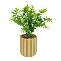 PLANTA ARTIFICIAL MACETA CERAMICA 33CM