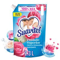 Suavizante Suavitel Cuidado Superior Fresca Primavera 2.3L