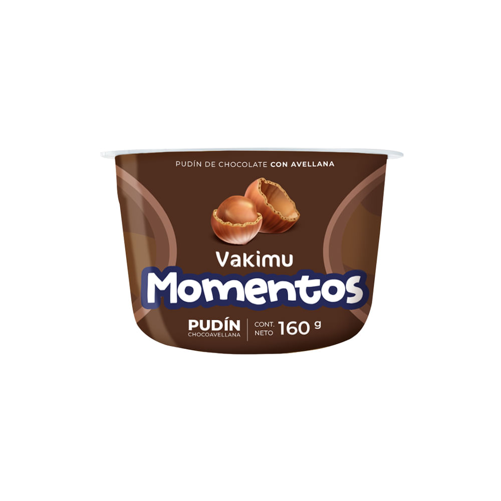 Pudín Vakimu Momentos Chocoavellana 160g