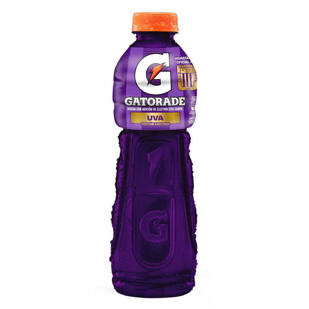 Bebida Rehidratante Gatorade Uva Botella 500ml