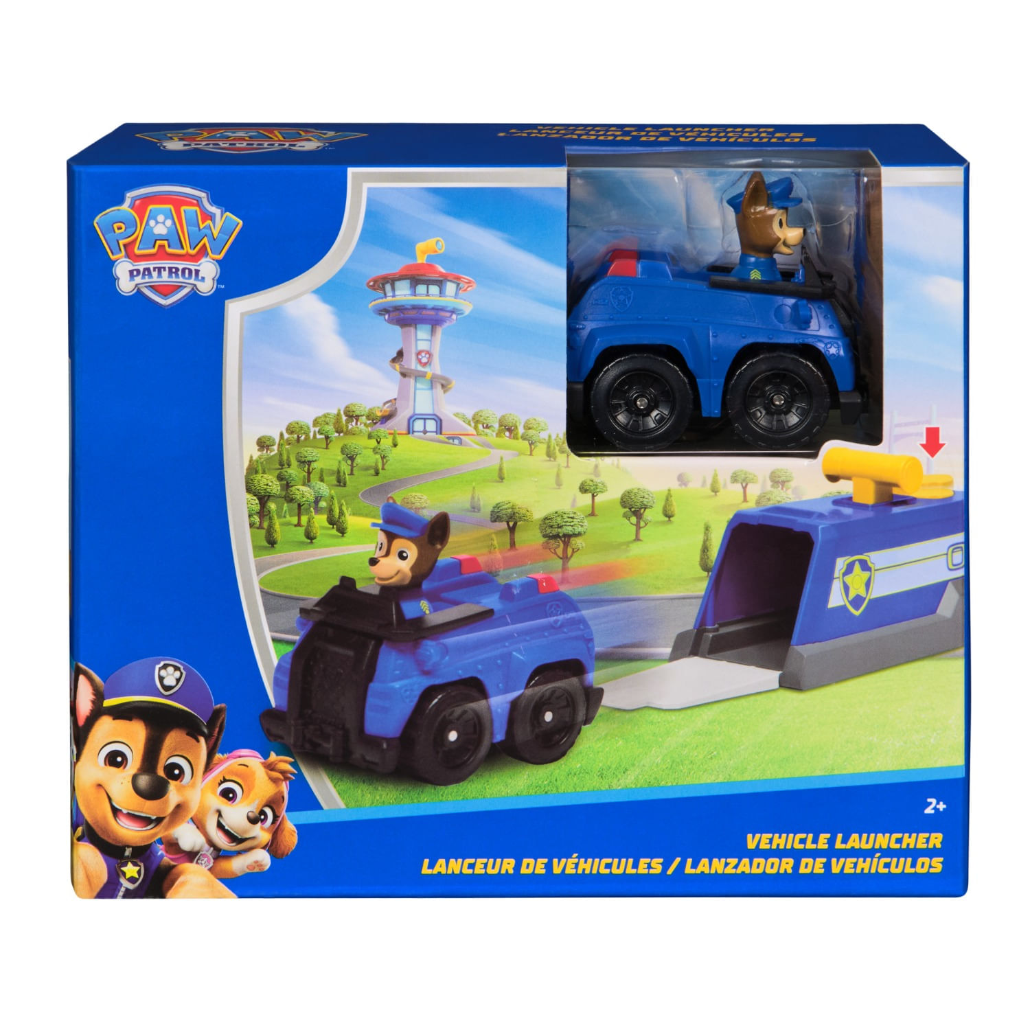 Mini Set de Juego Paw Patrol Lanzador Chase