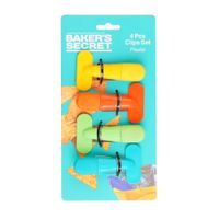 Clip Set 4 Piezas Baker Secret