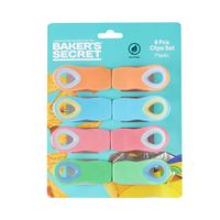 Clip Set 8 Piezas Baker Secret