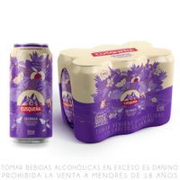 Sixpack Cerveza Cusqueña Quinua Lata 473ml