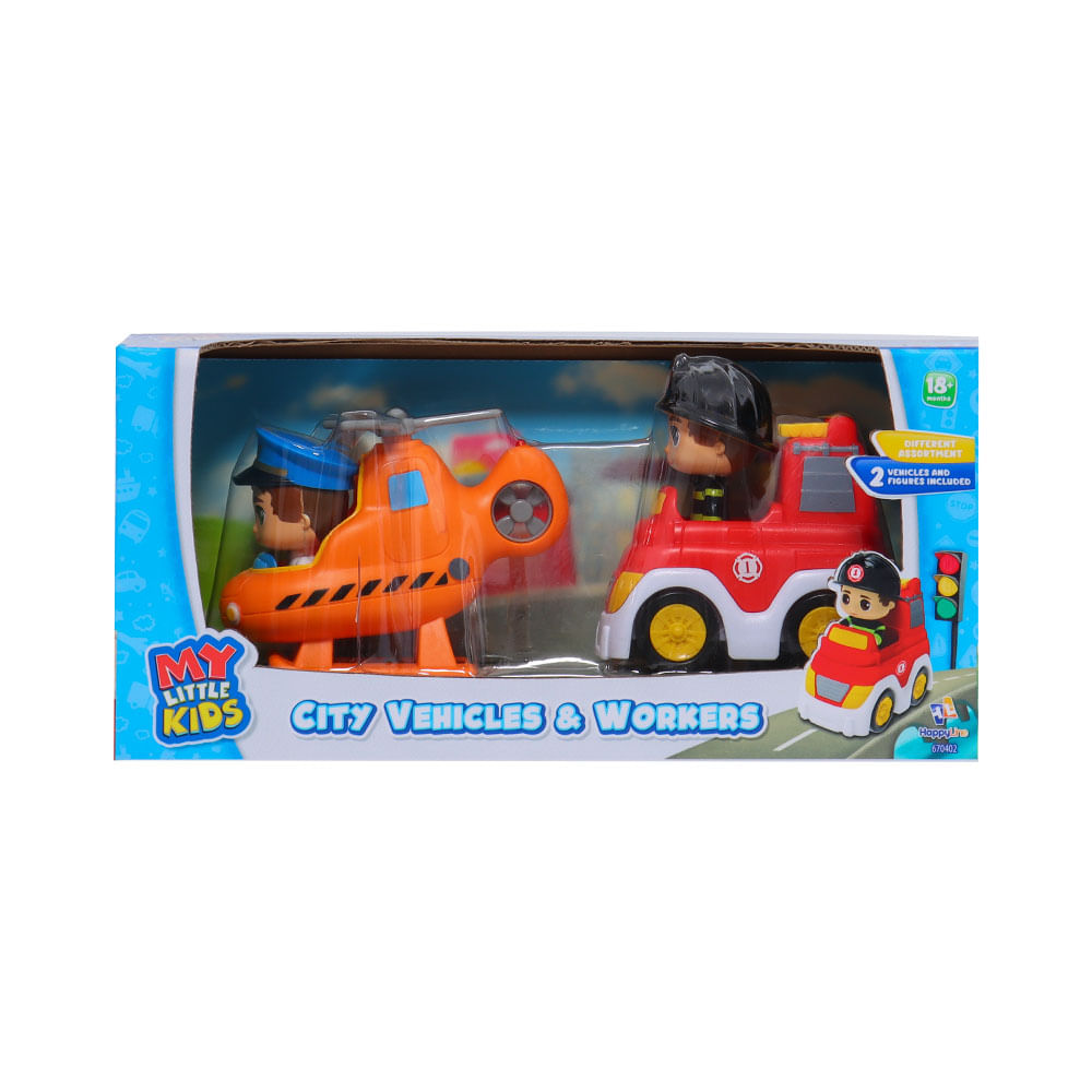 Vehículos de Ciudad con Personaje My Little Kids Surtido