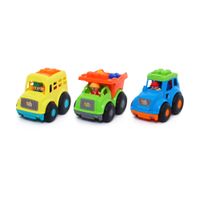 Bloques Maxi Happy Line 6 Piezas 1 Auto Surtido