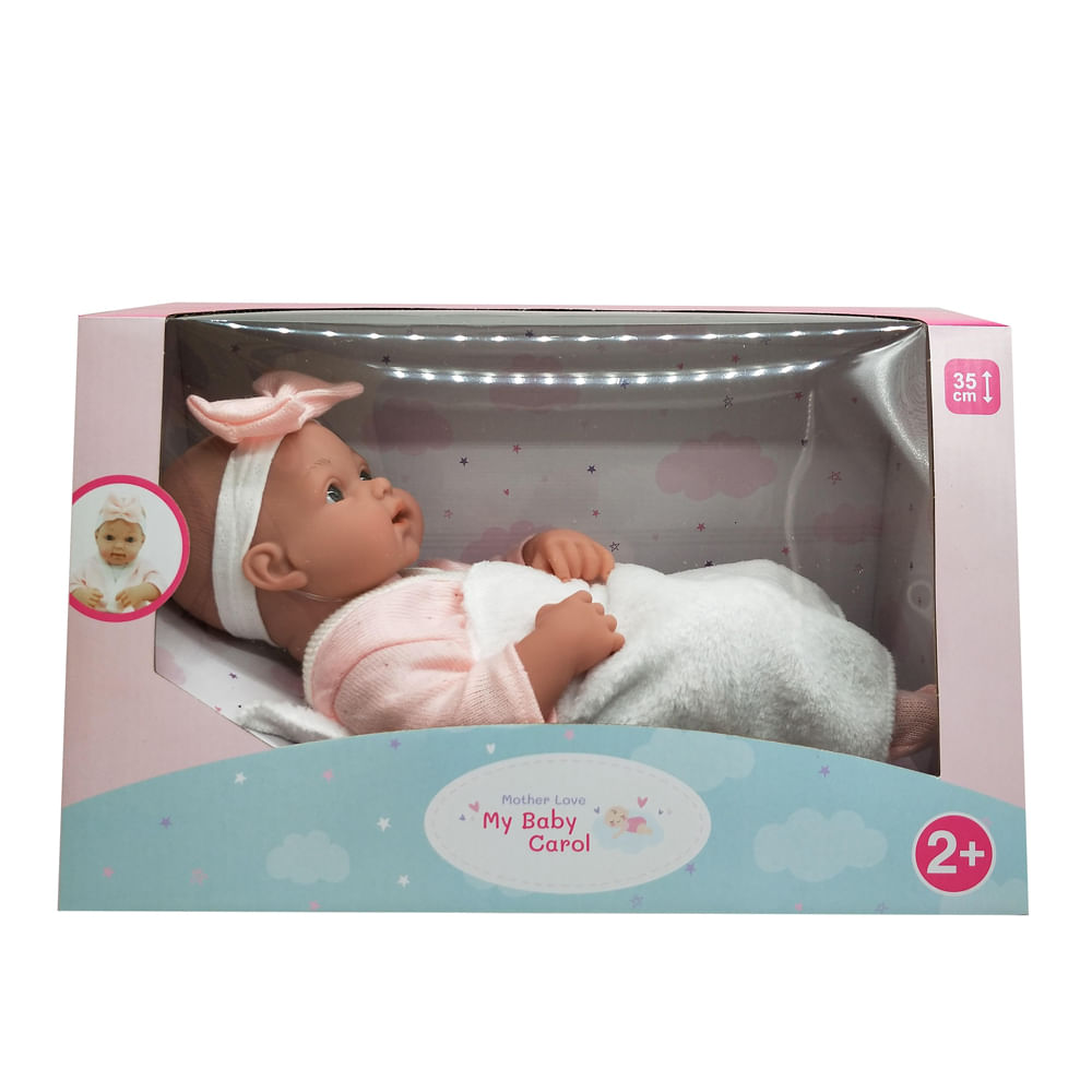 Bebé de Vinilo Mother Love 35 cm