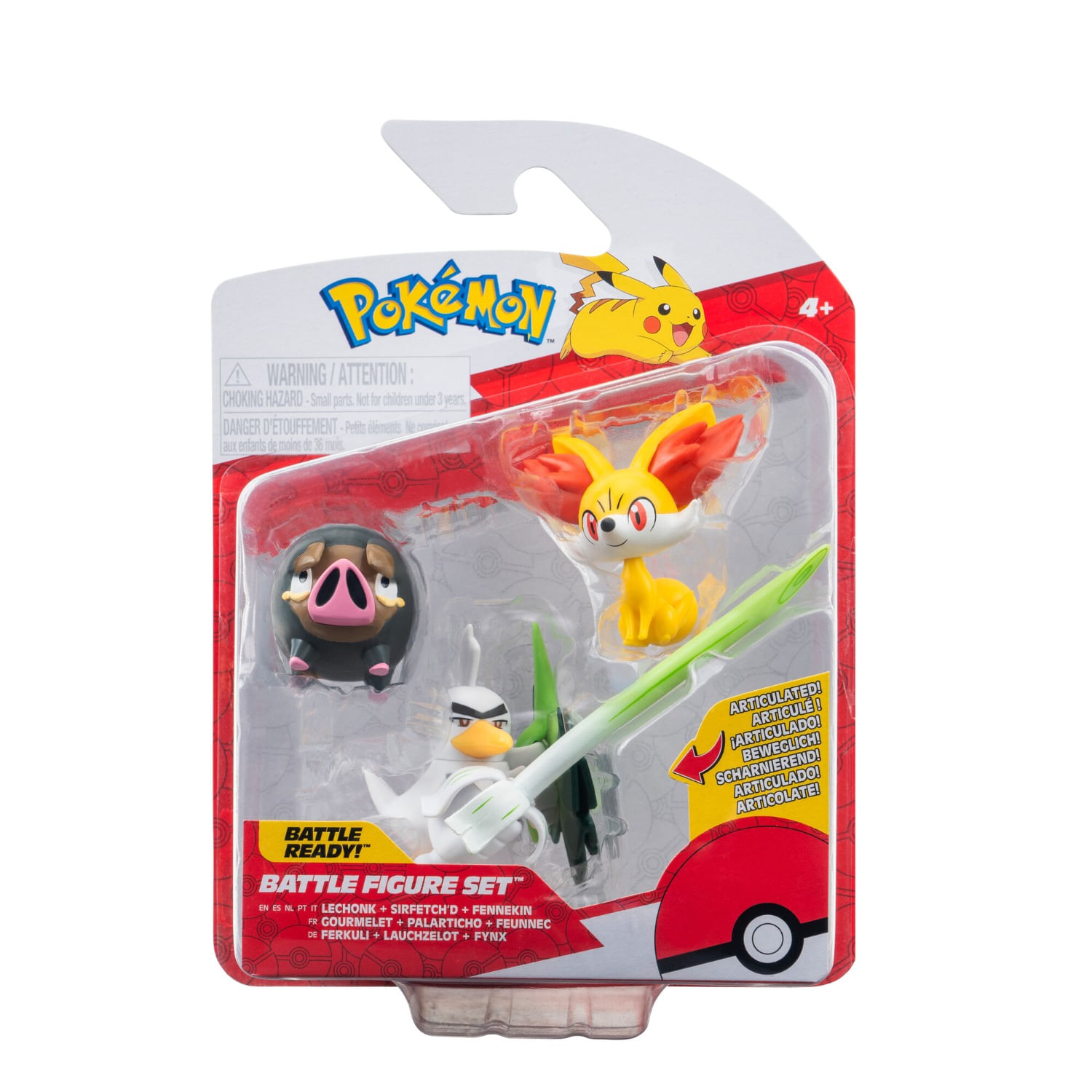 Pack x3 Figuras Pokemon Surtido