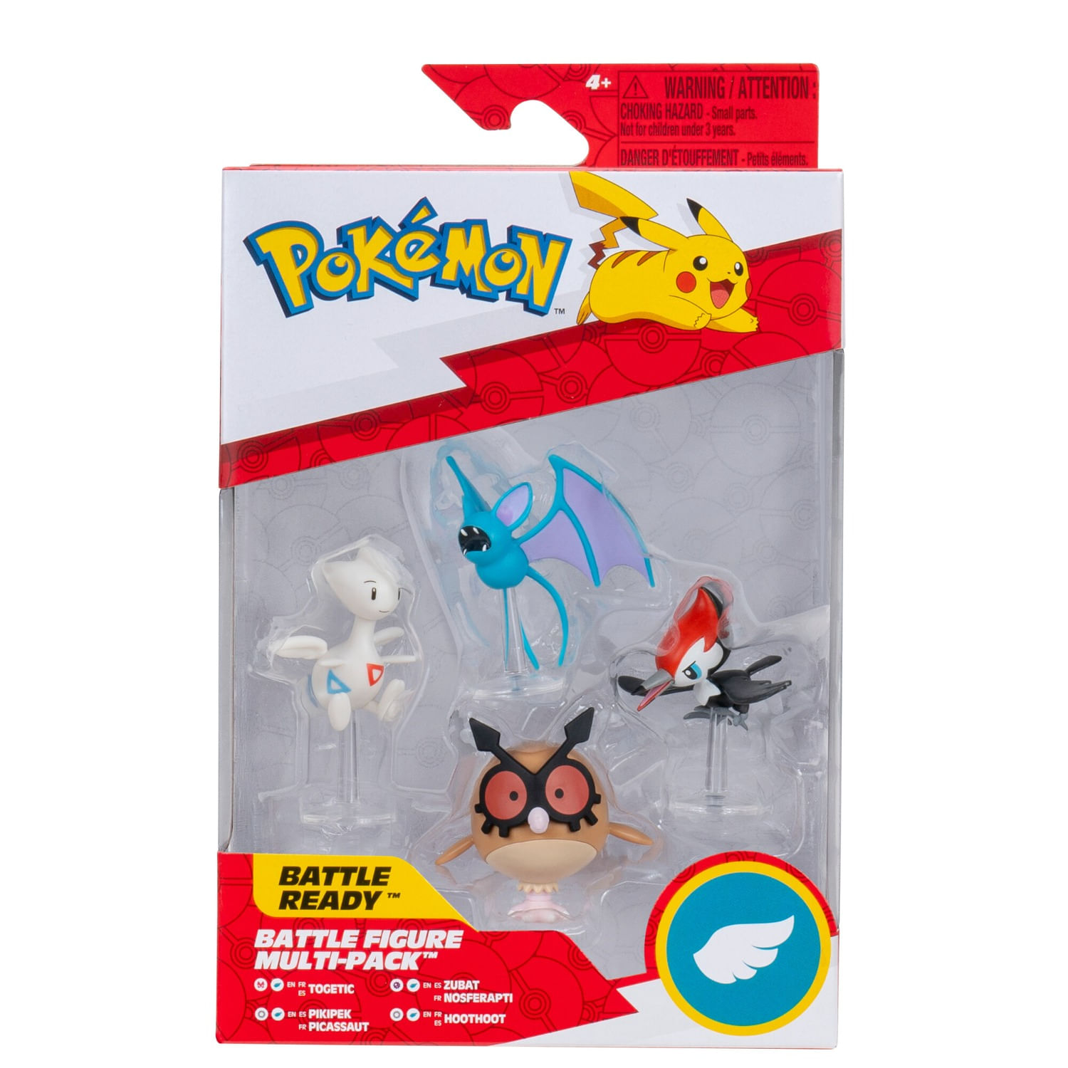 Pack x4 Figuras Pokemon Surtido