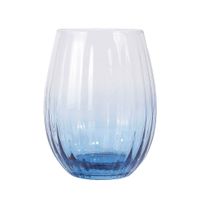 Vaso Krea Lineas Optico Azul 590ml