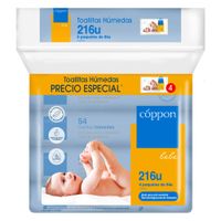 Fourpack Toallitas Húmedas Coppon 54un