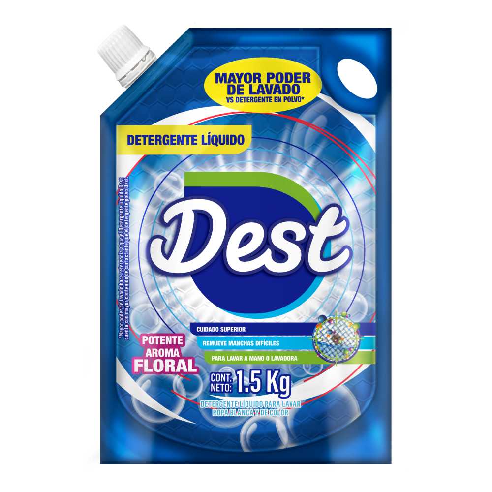 Detergente Líquido Dest Floral 1.5L