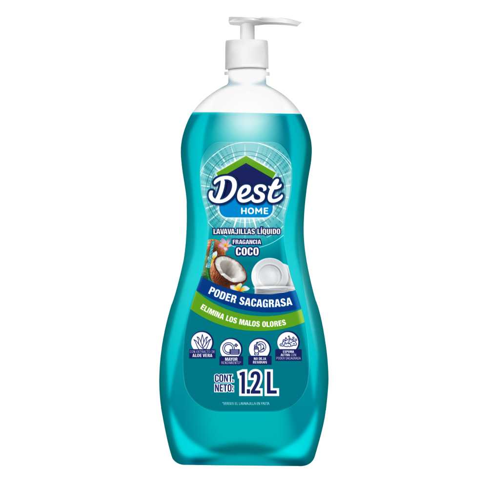 Lavavajillas Líquido Dest Home Coco 1.2L
