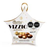 Almendras con Chocolate Vizzio Estrella Navideña 63g