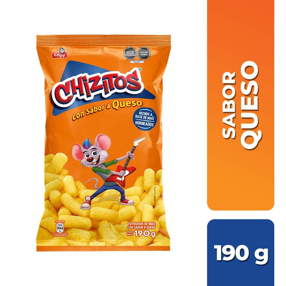 Snack de Maíz Chizitos Sabor Queso 190g