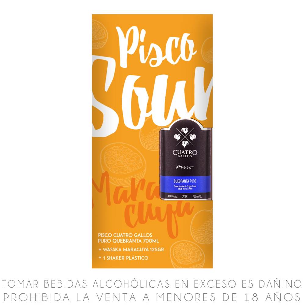 Pack Pisco Sour Maracuyá
