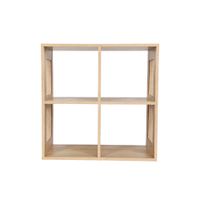Estante Bali M+Design 4 Espacios 66x32x66cm Rattan