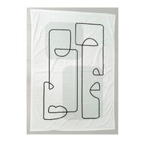 Mantel Krea Estampado Blanco