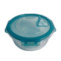 Contenedor Krea Hermético Vidrio Redondo 0.95L