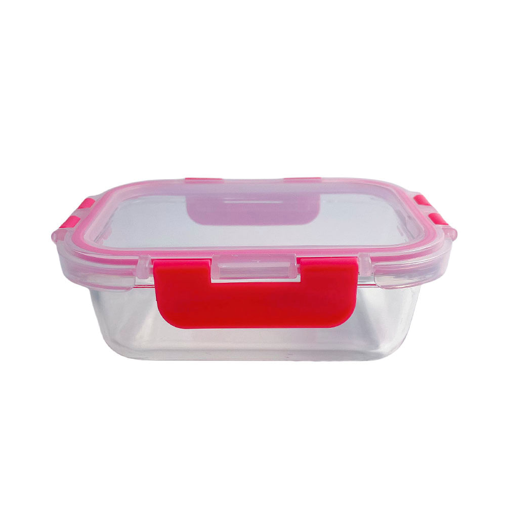 Contenedor Krea Rectangular Boros con Cierre 300ml