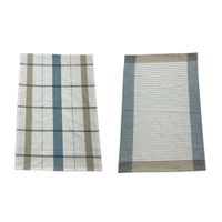 Set 2 Paños Tejeduría Diseño 2 40x60cm