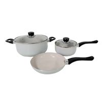 Batería de Cocina Krea Antiadherente 5 Piezas