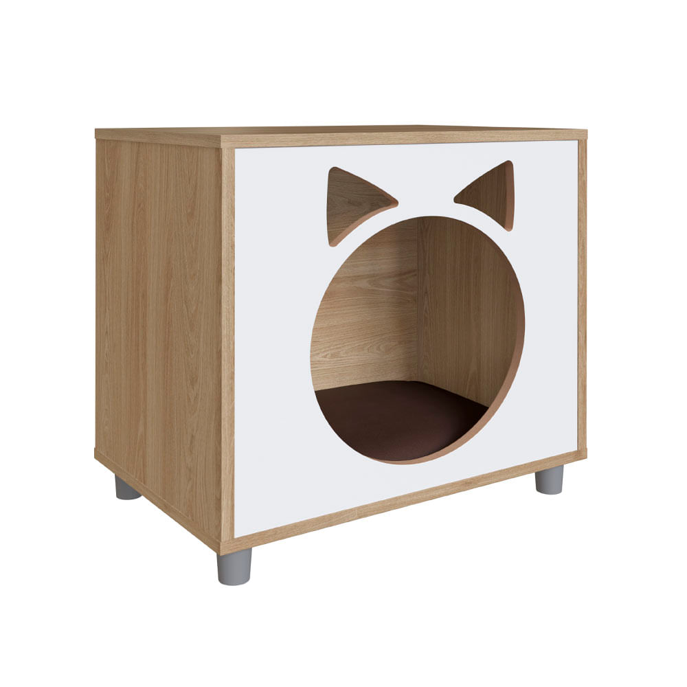 Velador M+Design con Cama Mascota 53x54x36cm Gato