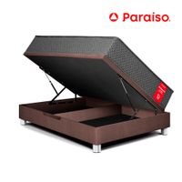 Cama Boxet su Majestad 2 Plazas Chocolate